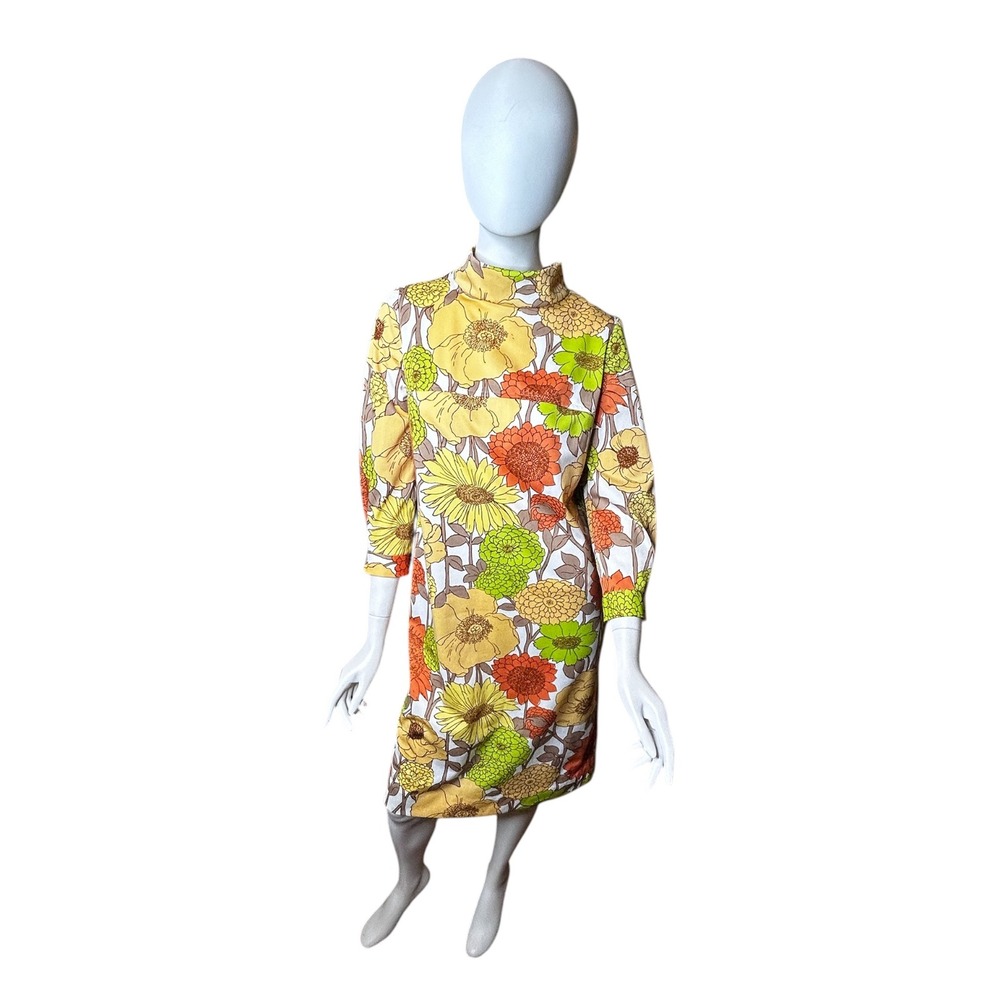 Vintage 70s Domani Knits Dress Medium